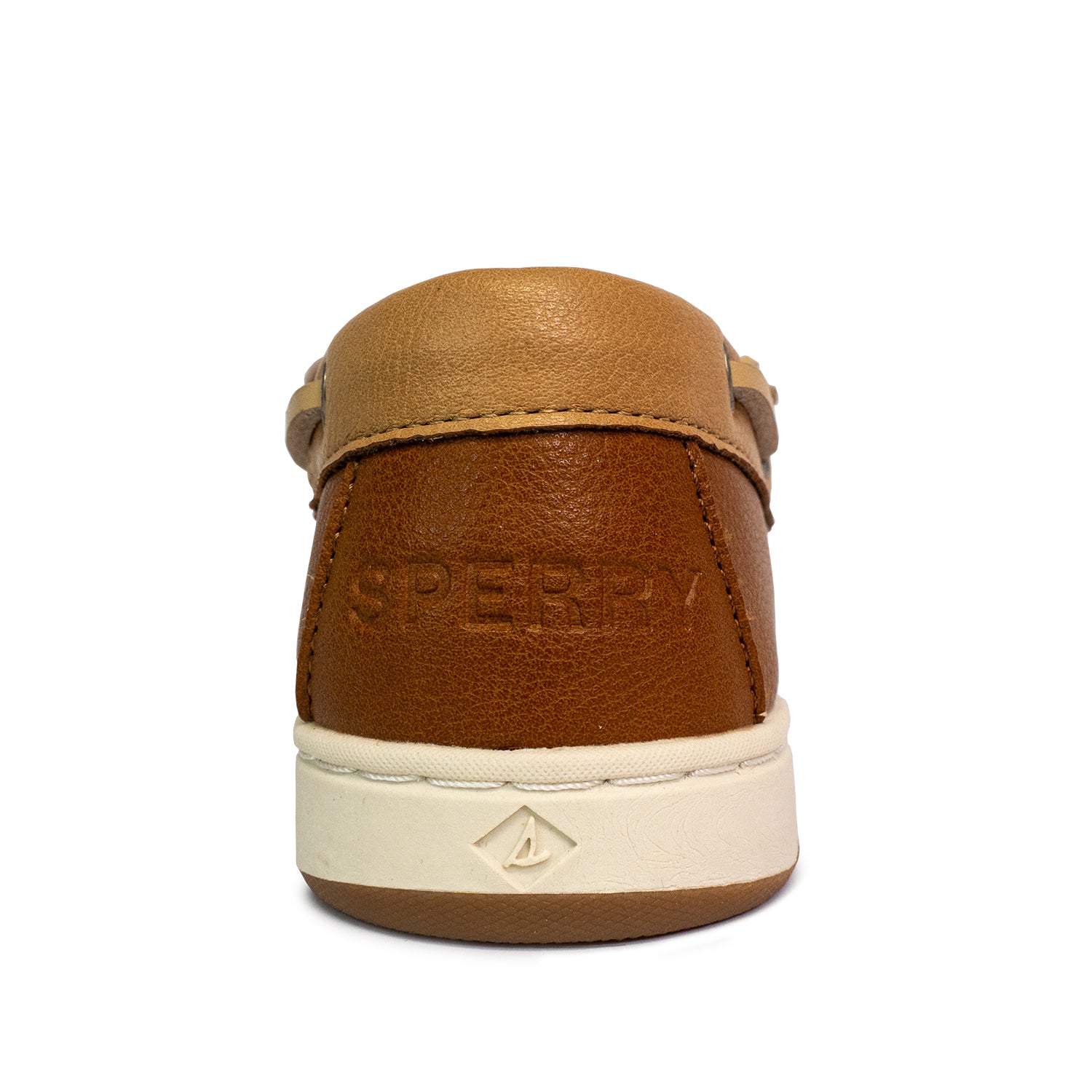 Women's Authentic Original™ Jewelfish 1-Eye Leather Boat Shoes Topsider - Light Tan/Dark Tan (25S00732)
