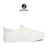 Women's Crest Platform II Sneakers - Off White/Blue Wave (25S00892)