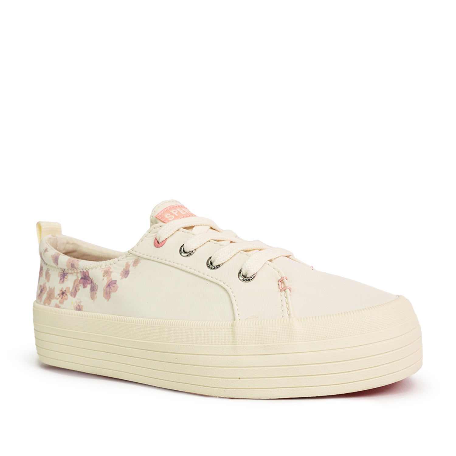 Women's Crest Platform II Sneakers - Light Beige/Sakura (25S00902)