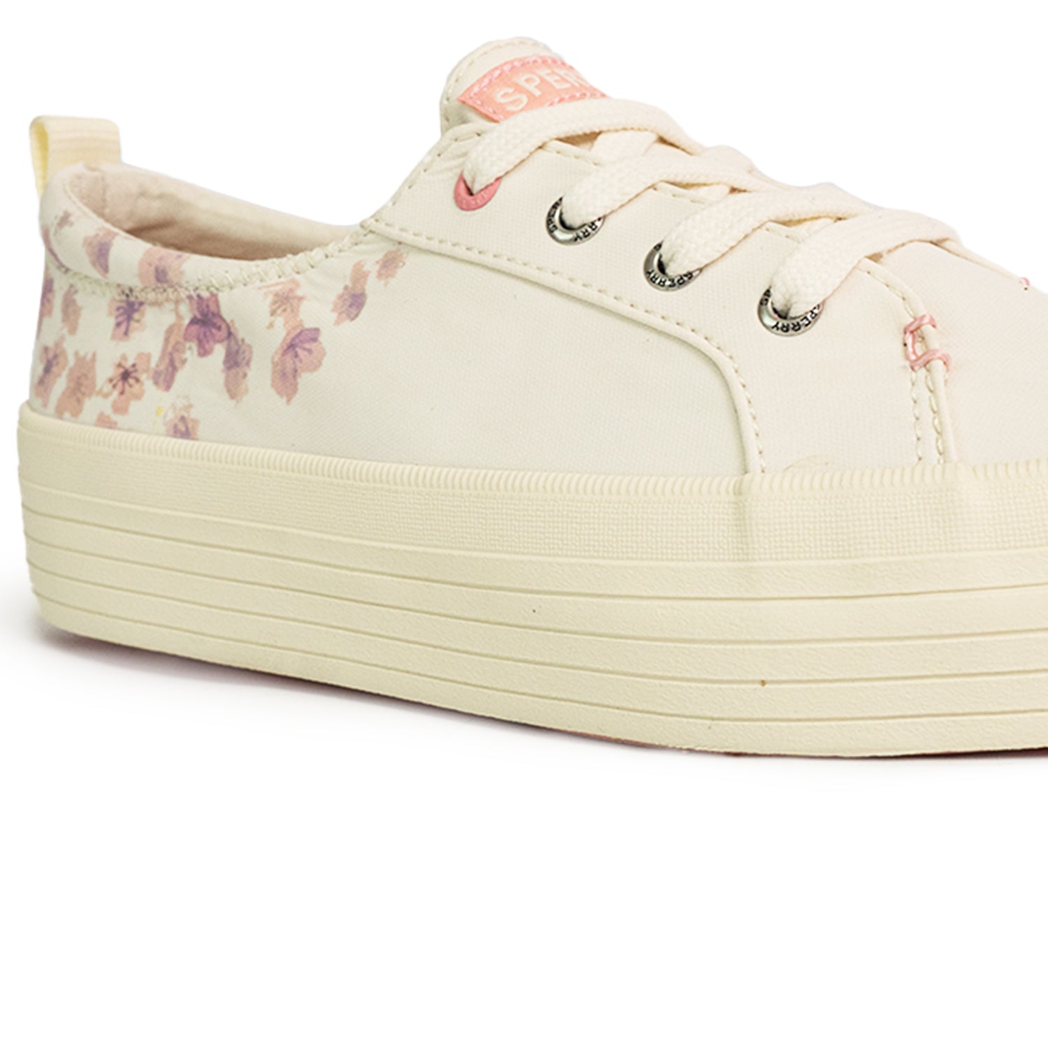 Women's Crest Platform II Sneakers - Light Beige/Sakura (25S00902)