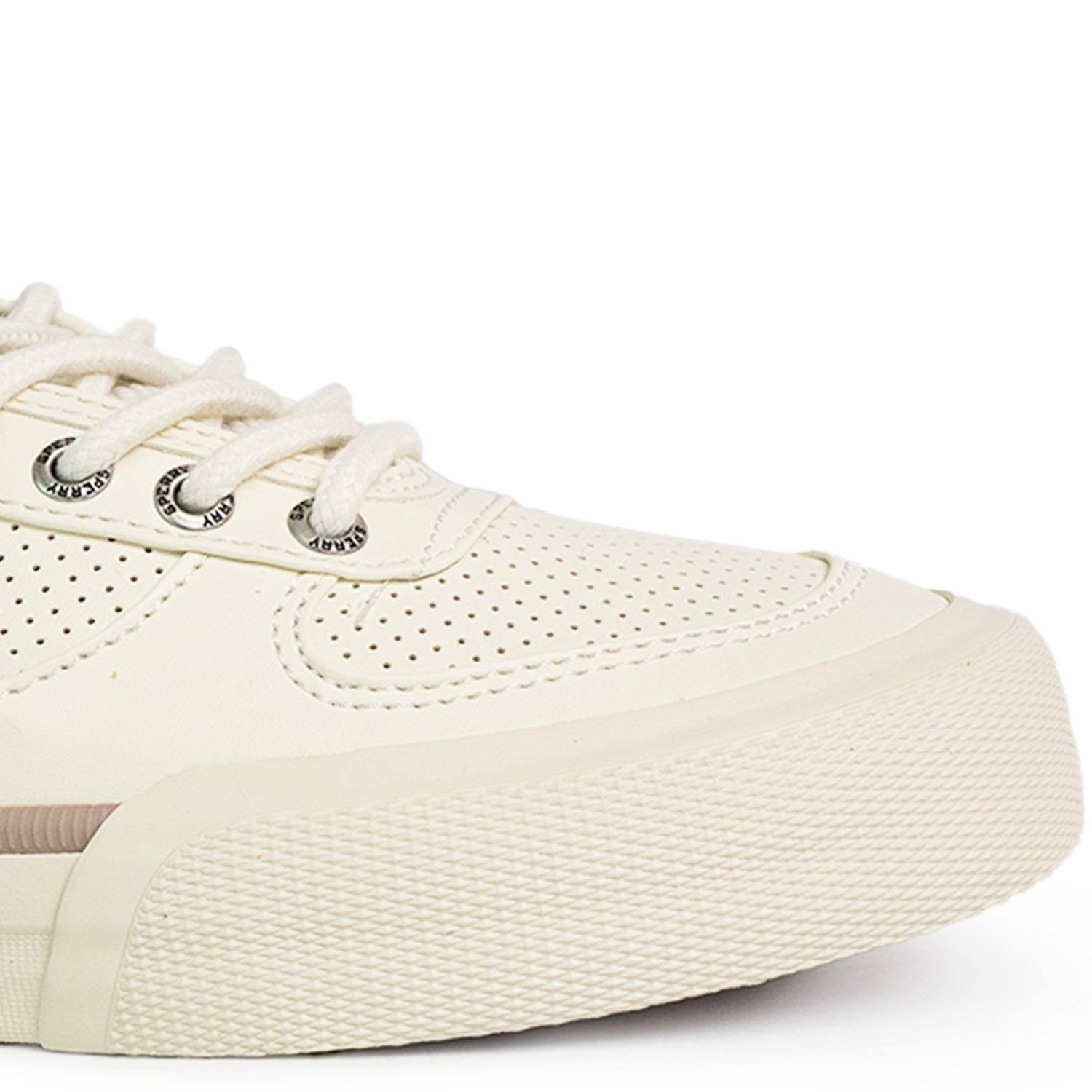 Women's Soletide Leather Sneakers - Off White/Mushroom (25S00942)