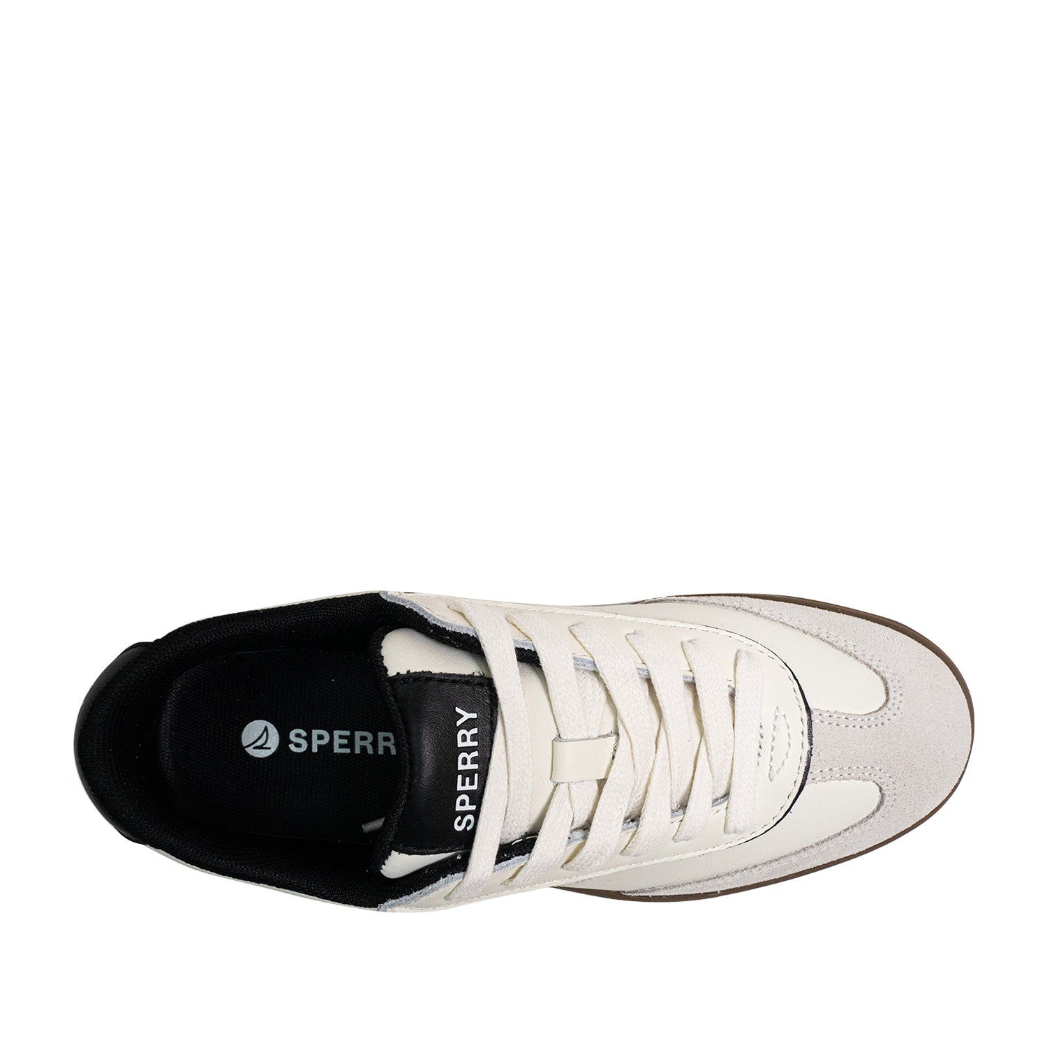 Women's Pier 90 Leather Sneakers - Off White/Black/Gum (25S00972)