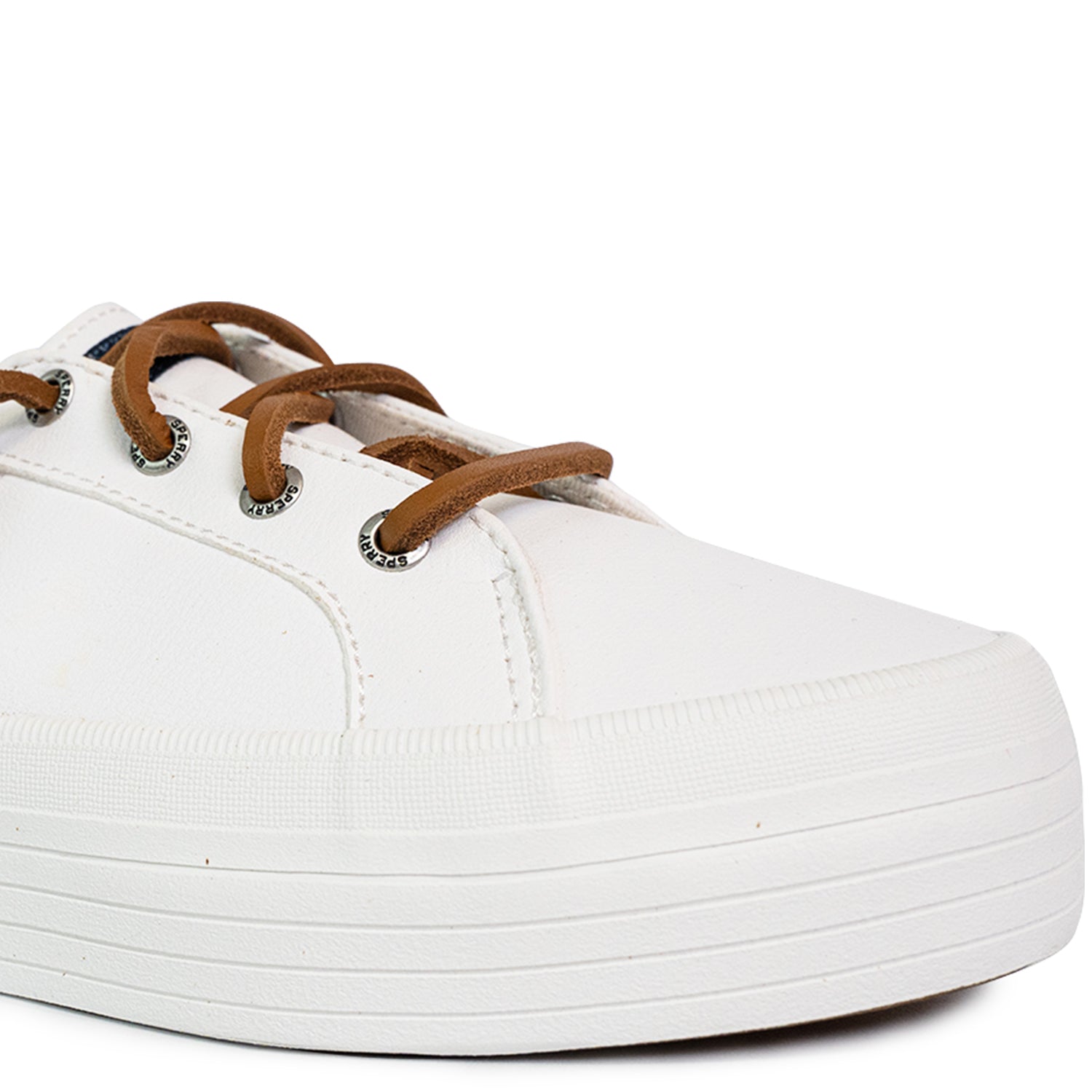 Women's Wave LTT Platform Leather Sneakers - White (25S01142)