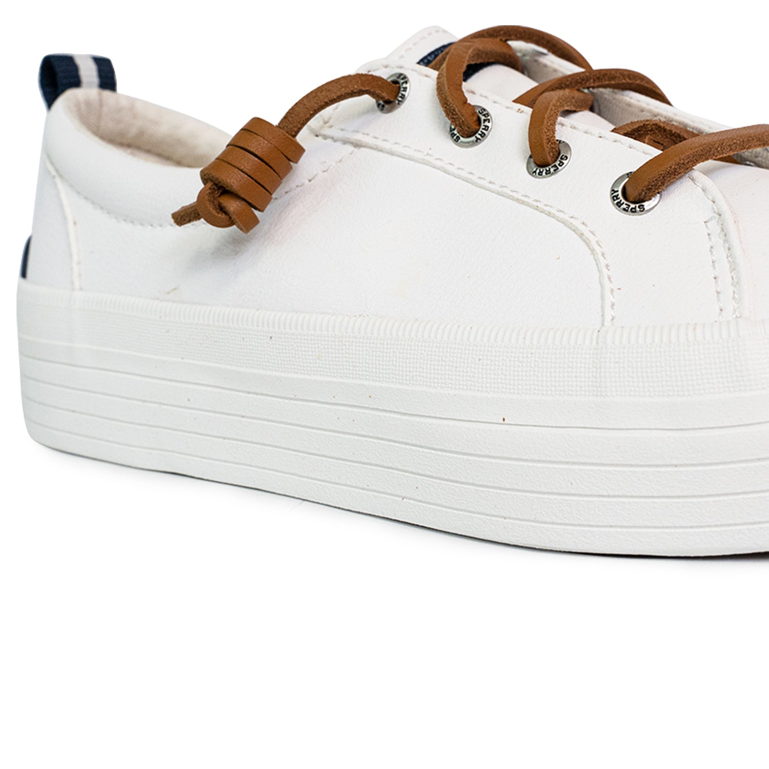 Women's Wave LTT Platform Leather Sneakers - White (25S01142)