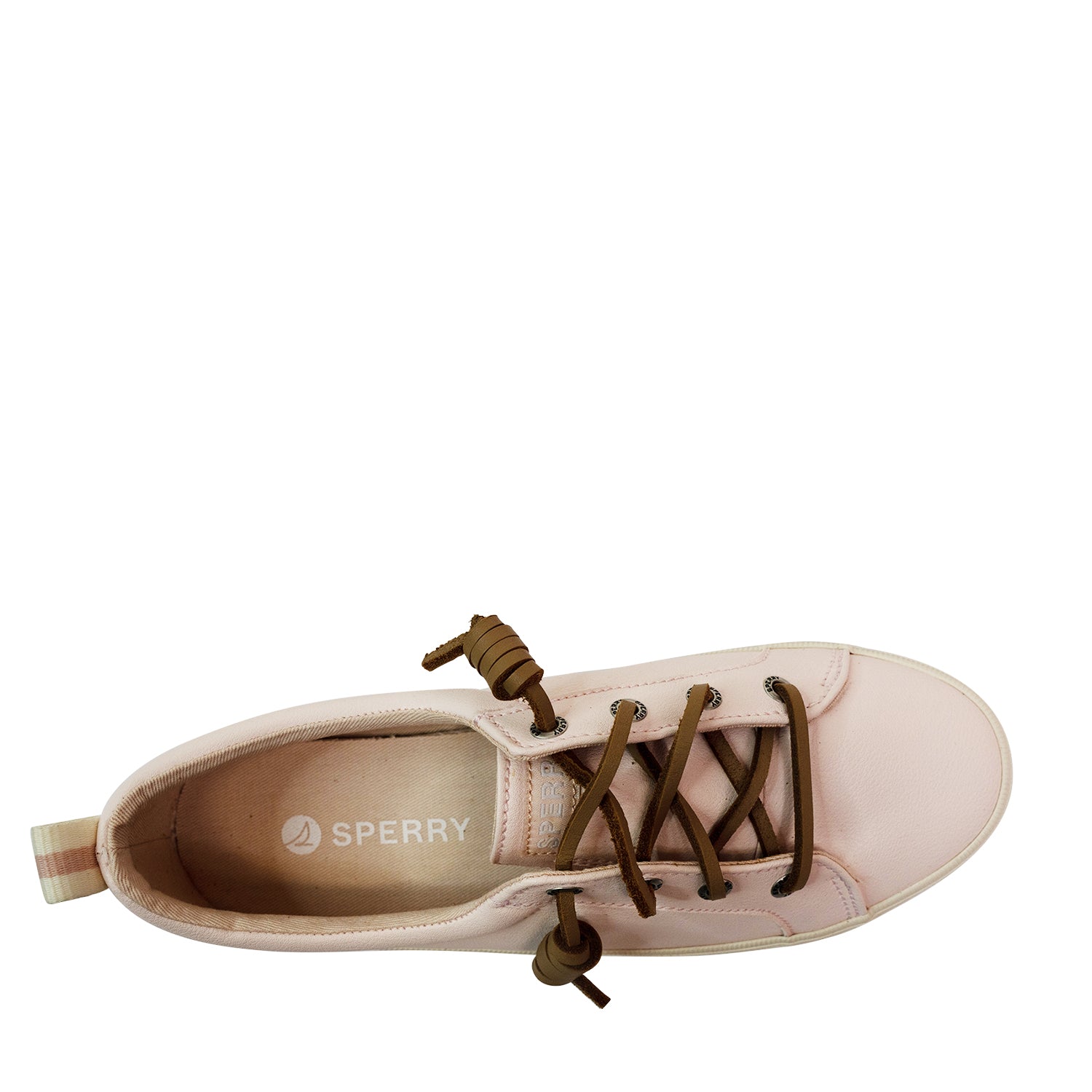 Women's Wave LTT Platform Leather Sneakers - Soft Pink/Off White (25S01152)