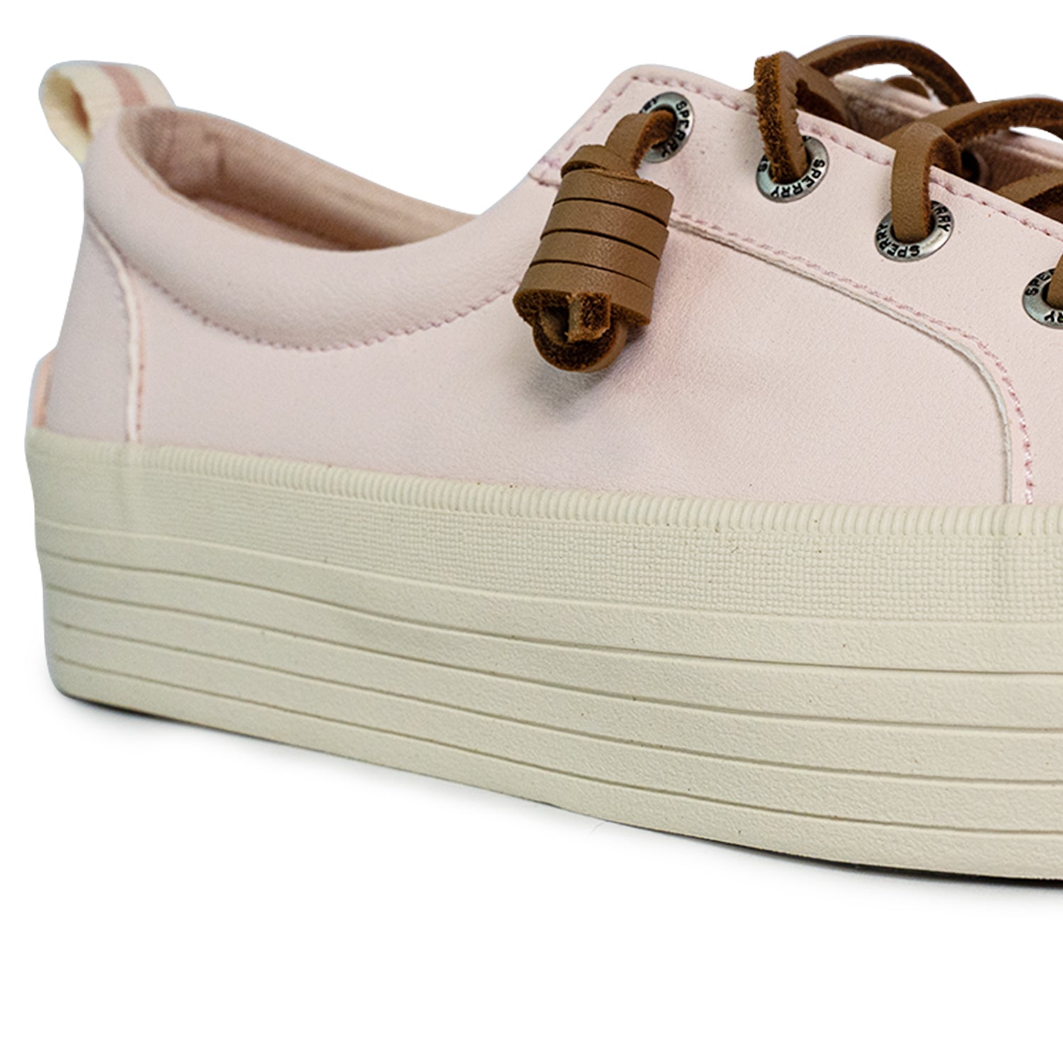 Women's Wave LTT Platform Leather Sneakers - Soft Pink/Off White (25S01152)