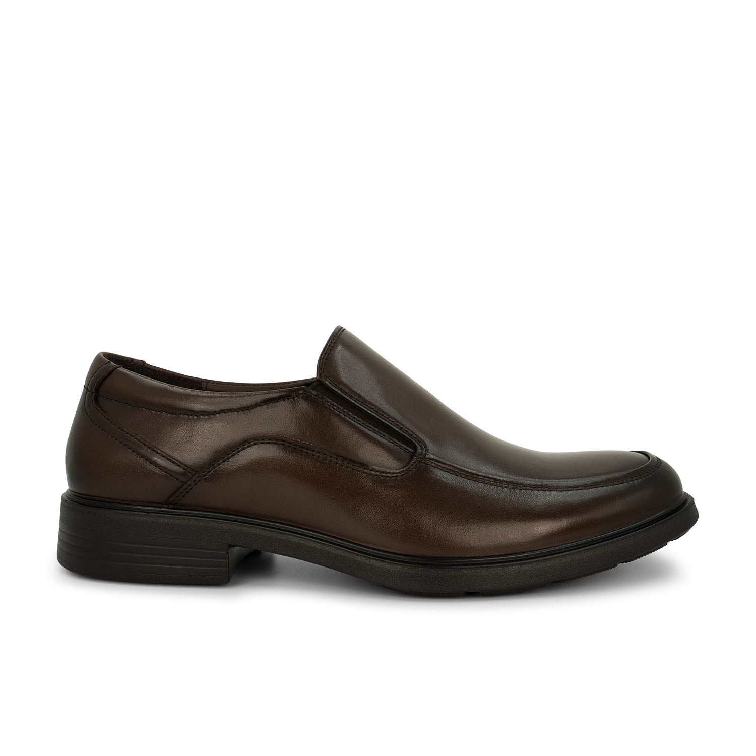 Men's Wade Moc Twin Gore Burnished Casual - Dark Brown (26F00961)