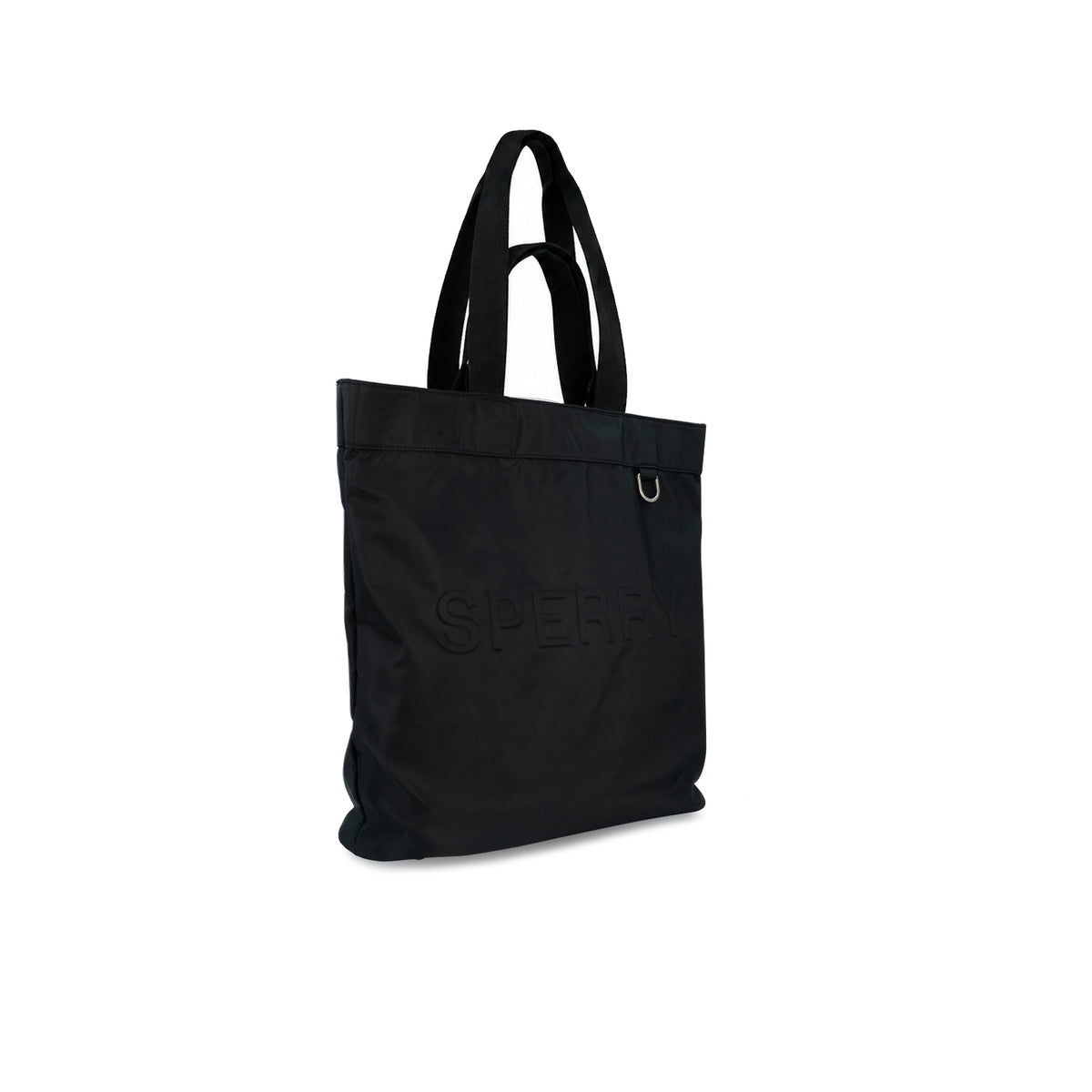 Embossed Nylon Tote Bag - Black (26F80410)
