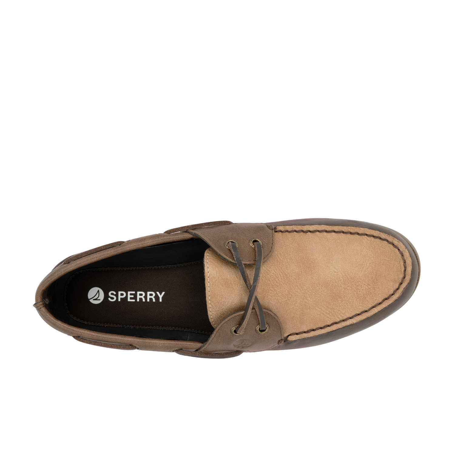 Men's Leeward Tritone Boat Shoe - Brown (26S00131)