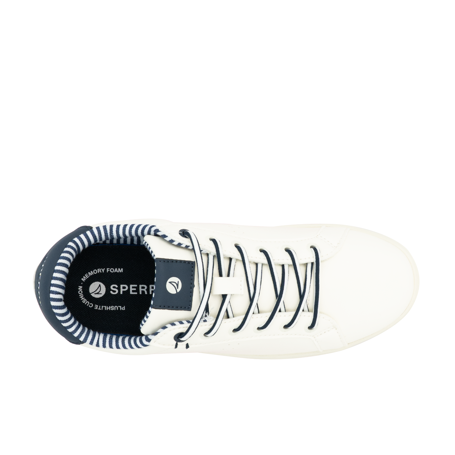 Women's Deck 90 Breton Sneakers - Off White/Blue (26S00322)