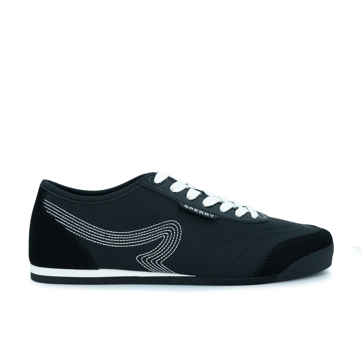 Men's Bow Wave Sneakers - Black/White (26S00401)