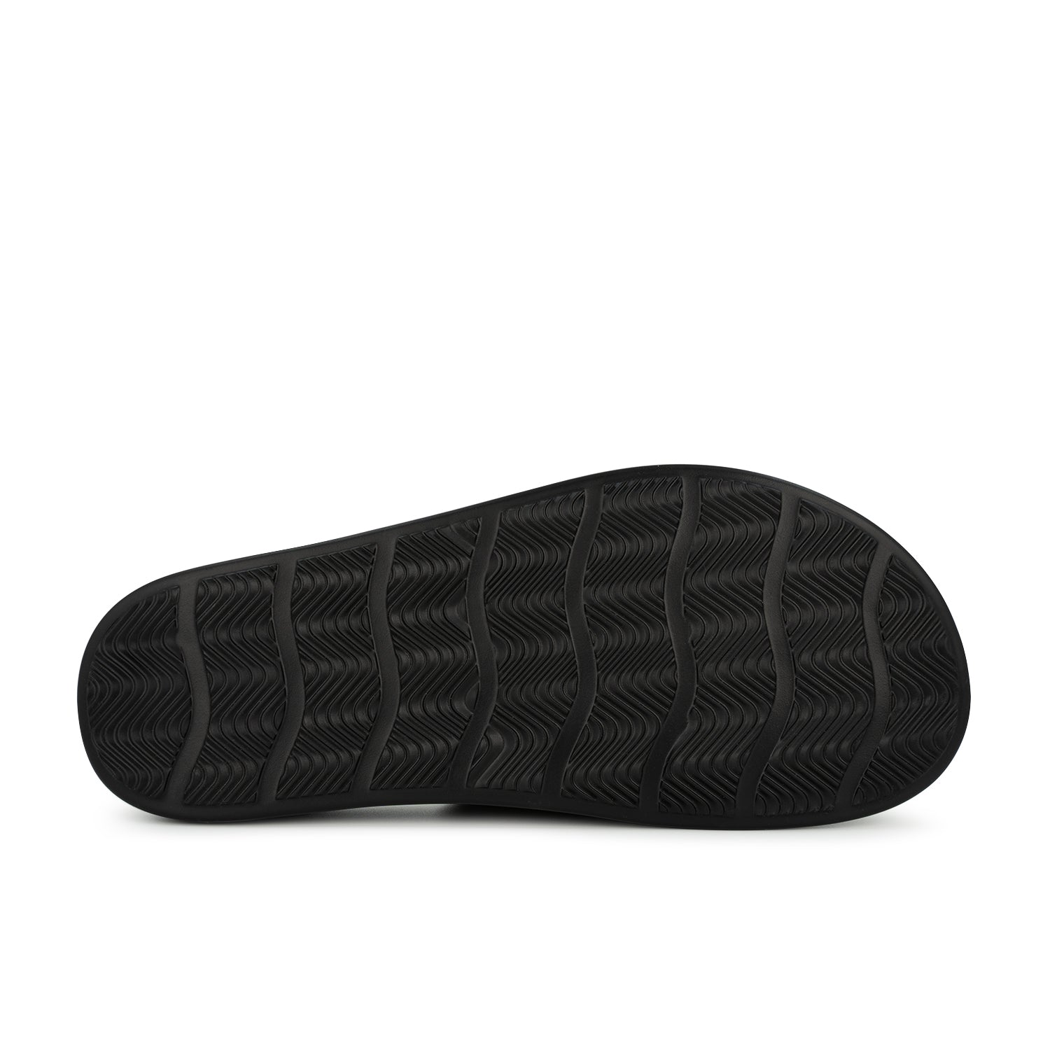 Men's Drift Leather Slide Sandal - Black (26S00781)