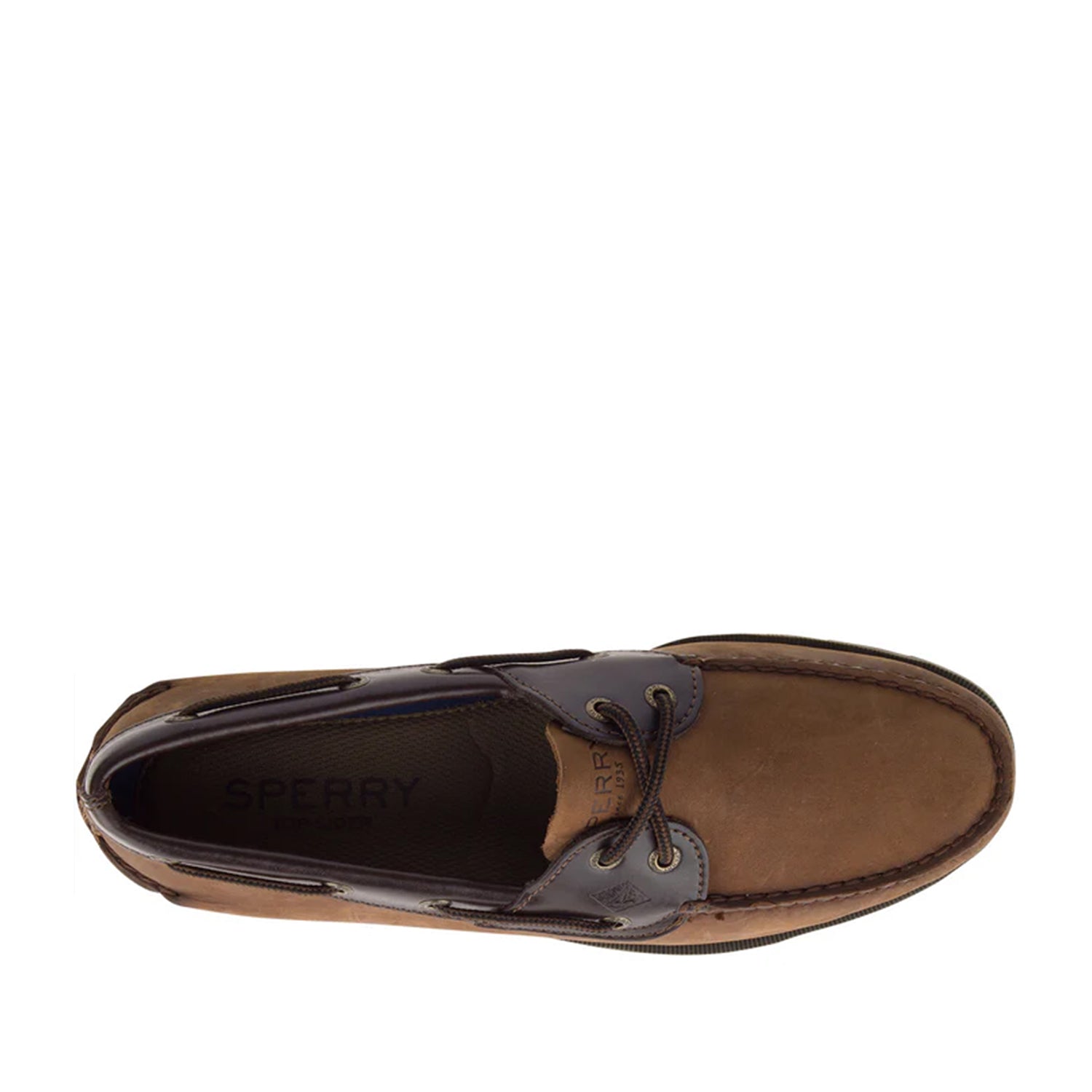 Men's Leeward 2-Eye Boat Shoes Topsider - Brown Buck (24F000210)