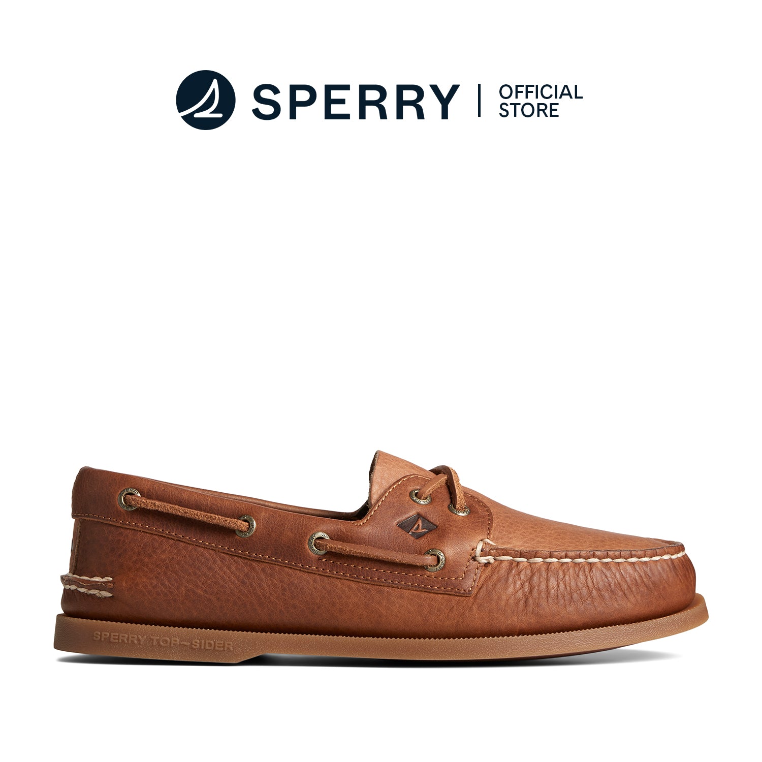 Men's Authentic Original™ Tumbled Boat Shoes Topsider - Brown (24F001710)
