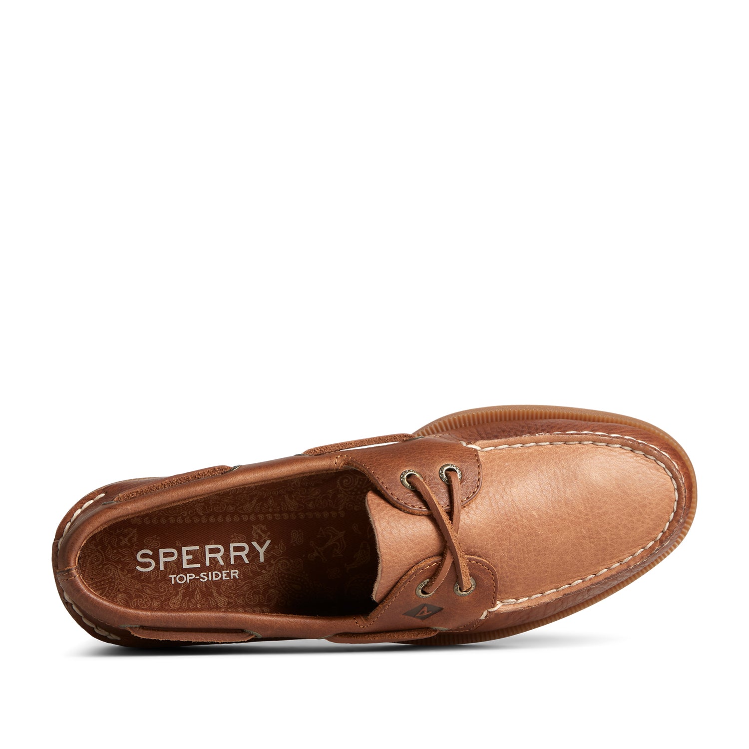 Men's Authentic Original™ Tumbled Boat Shoes Topsider - Brown (24F001710)