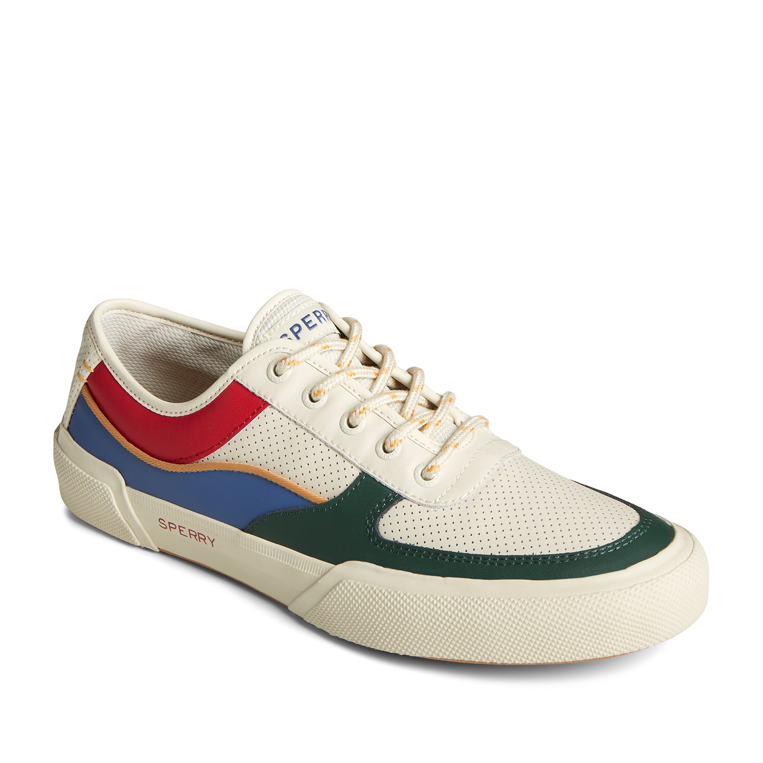 Men's Soletide Leather Sneakers - Light beige/Multi (25S00381)