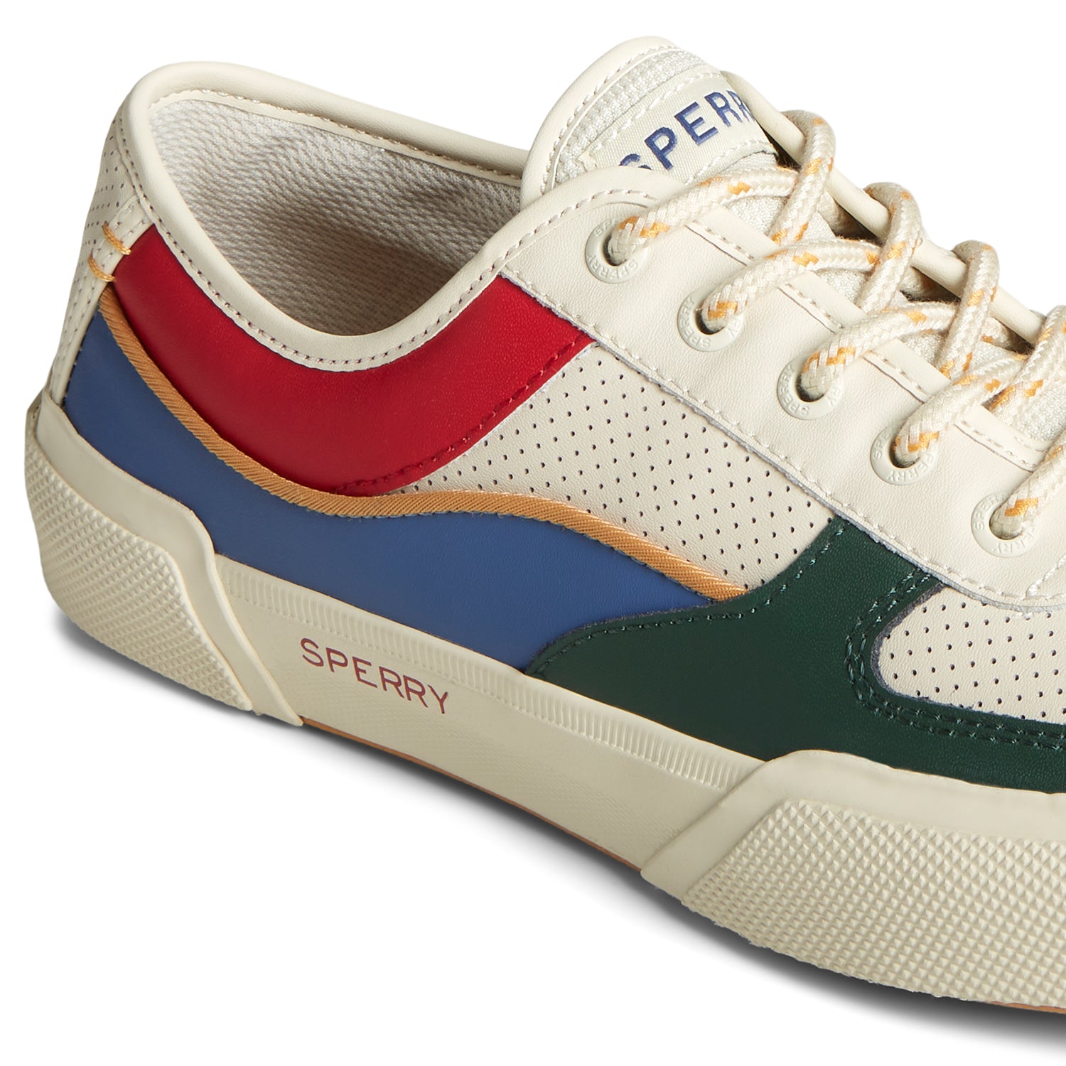 Men's Soletide Leather Sneakers - Light beige/Multi (25S00381)