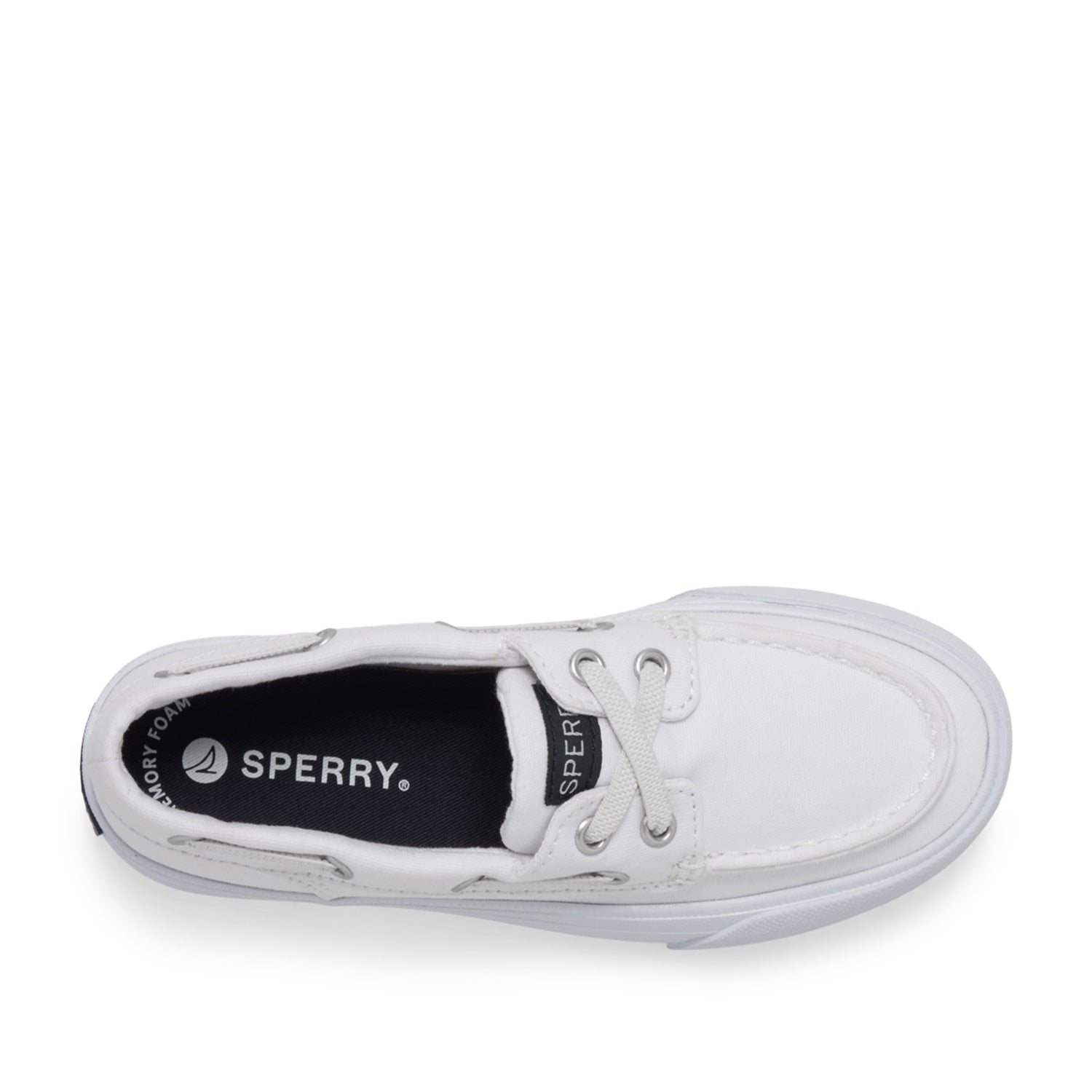 Kid's Bahama Platform Sneakers - White (STK167685)