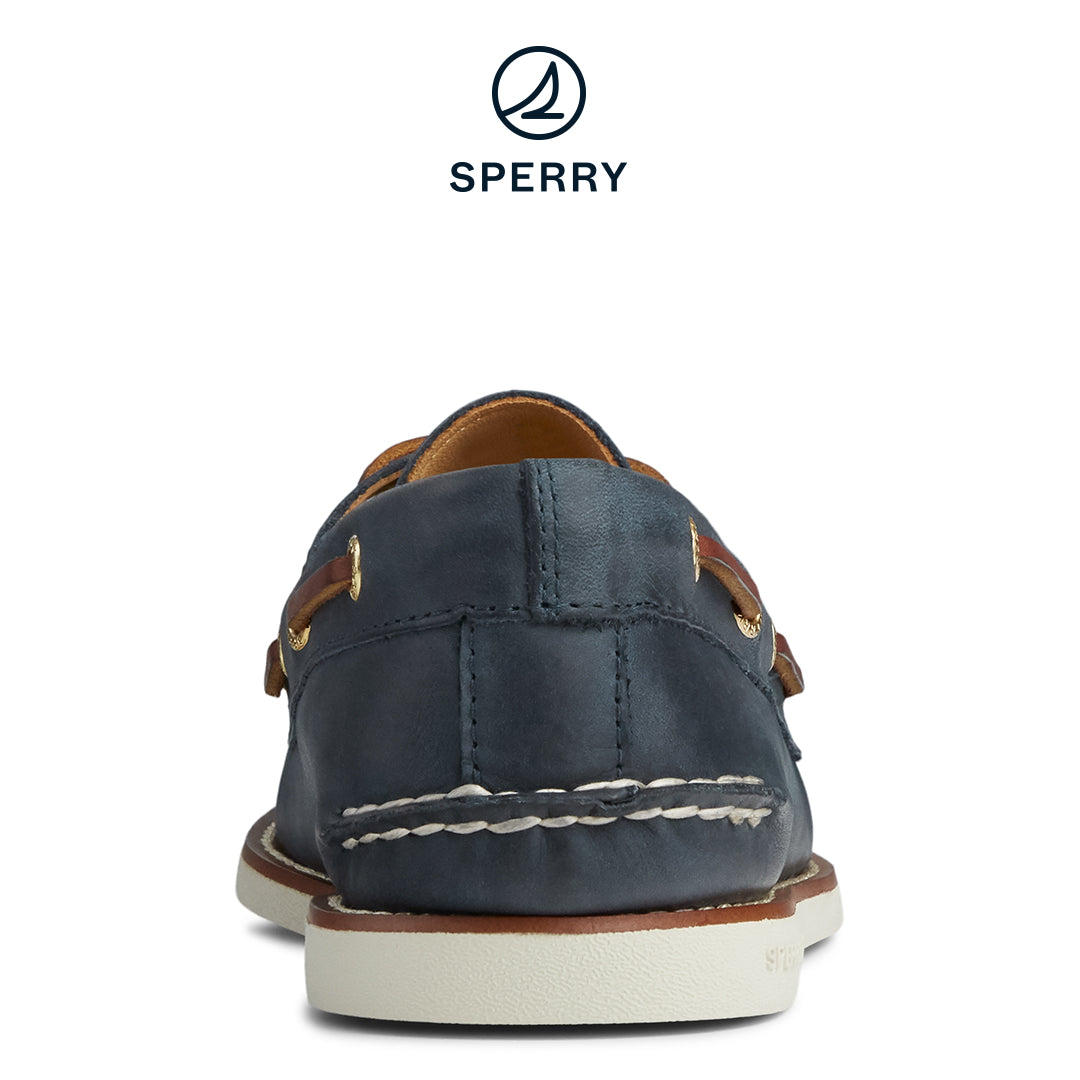 Men's Gold Cup Authentic Original Boat Shoe Navy (STS158030)