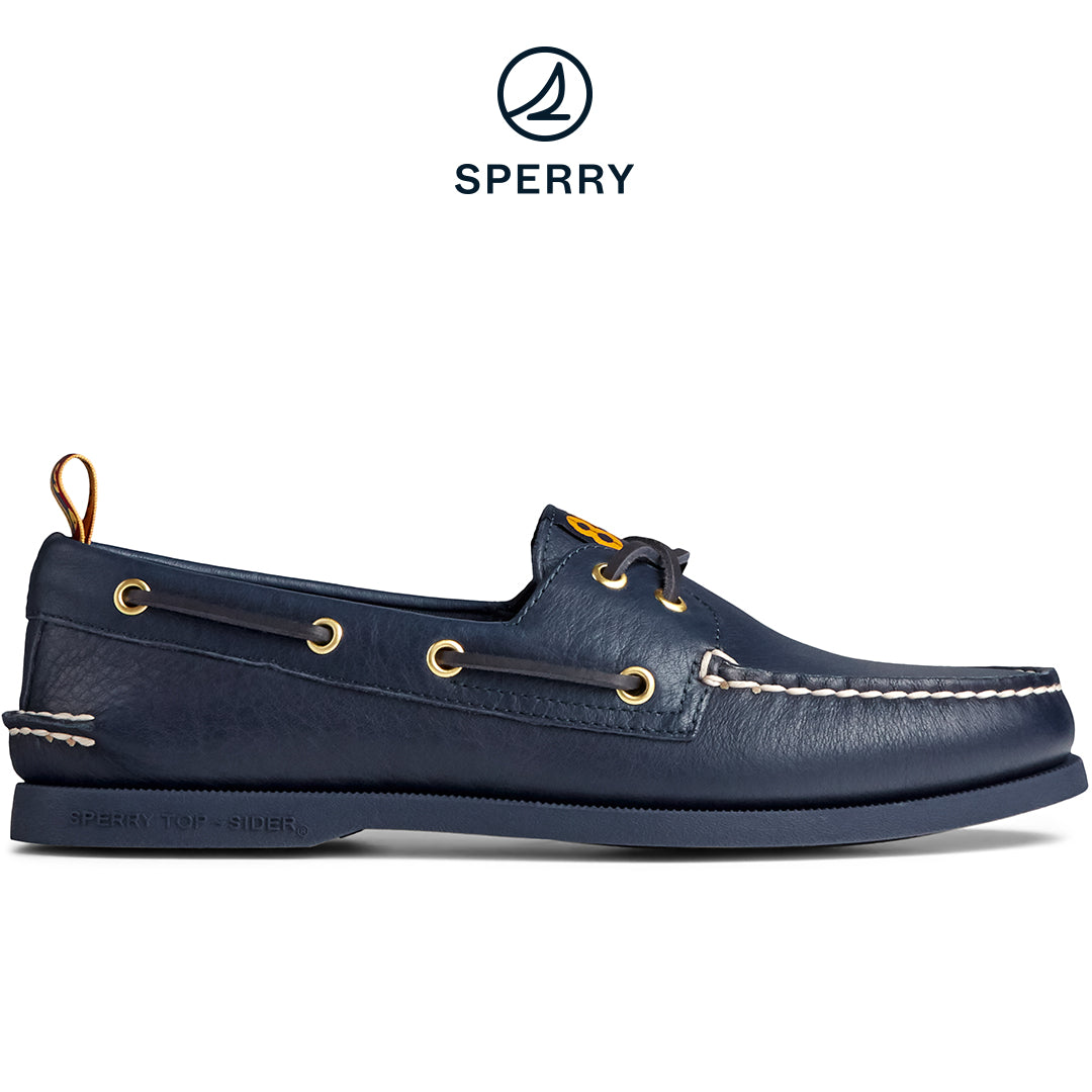 Navy sperry boat best sale shoes