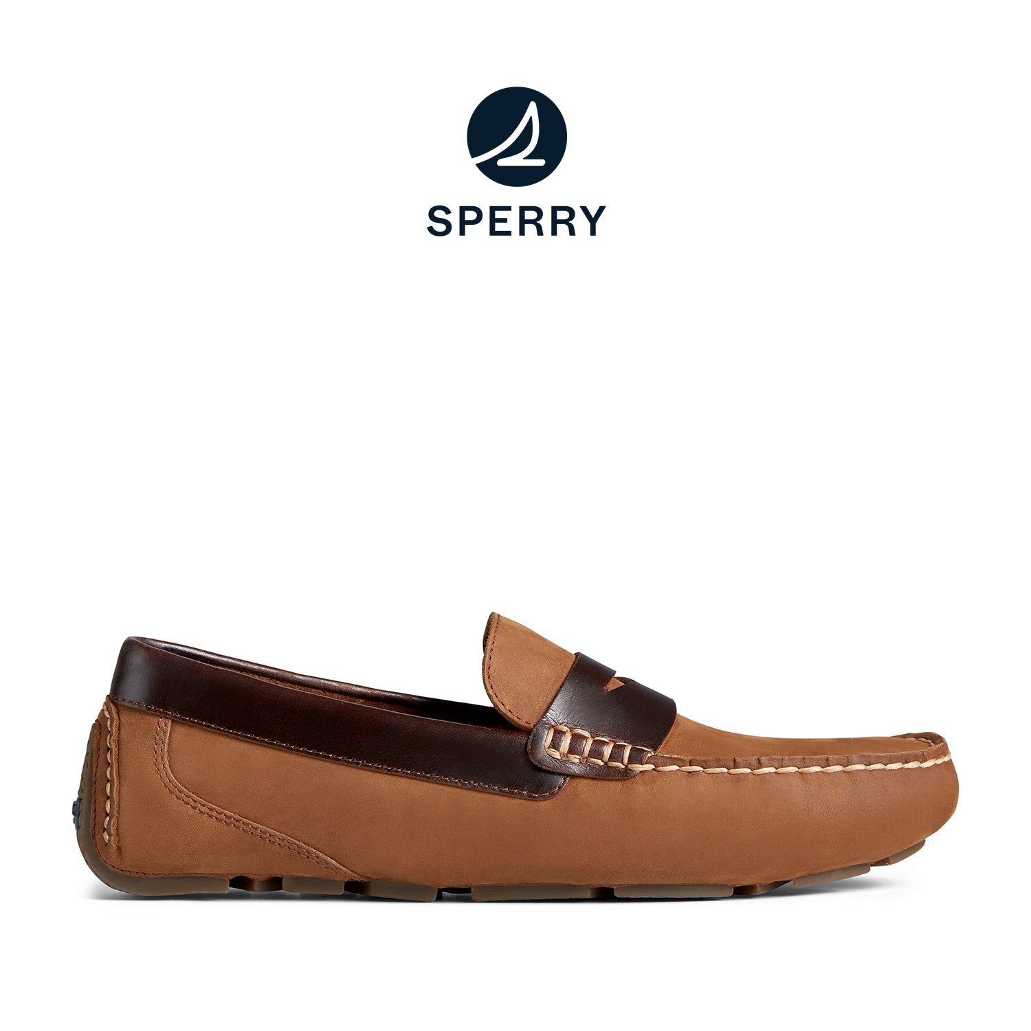 Men's Davenport Penny Loafers - Brown Buc (STS23192)