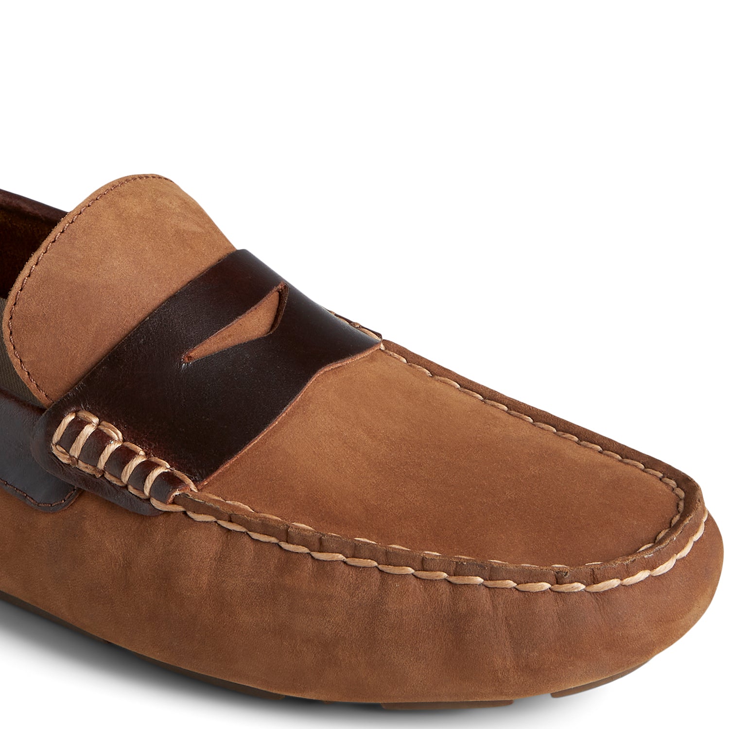 Men's Davenport Penny Loafers - Brown Buc (STS23192)