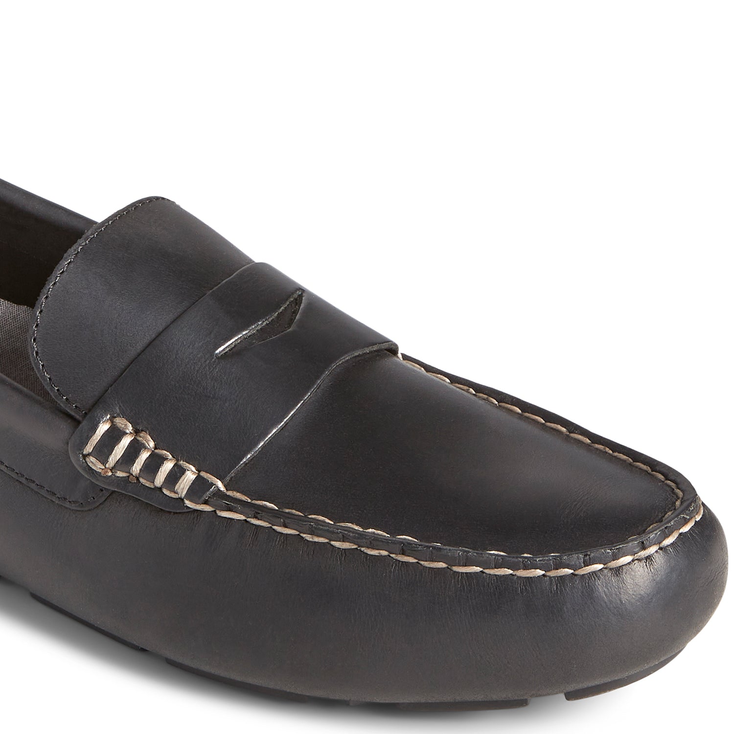 Men's Davenport Penny Loafers - Black (STS23193)