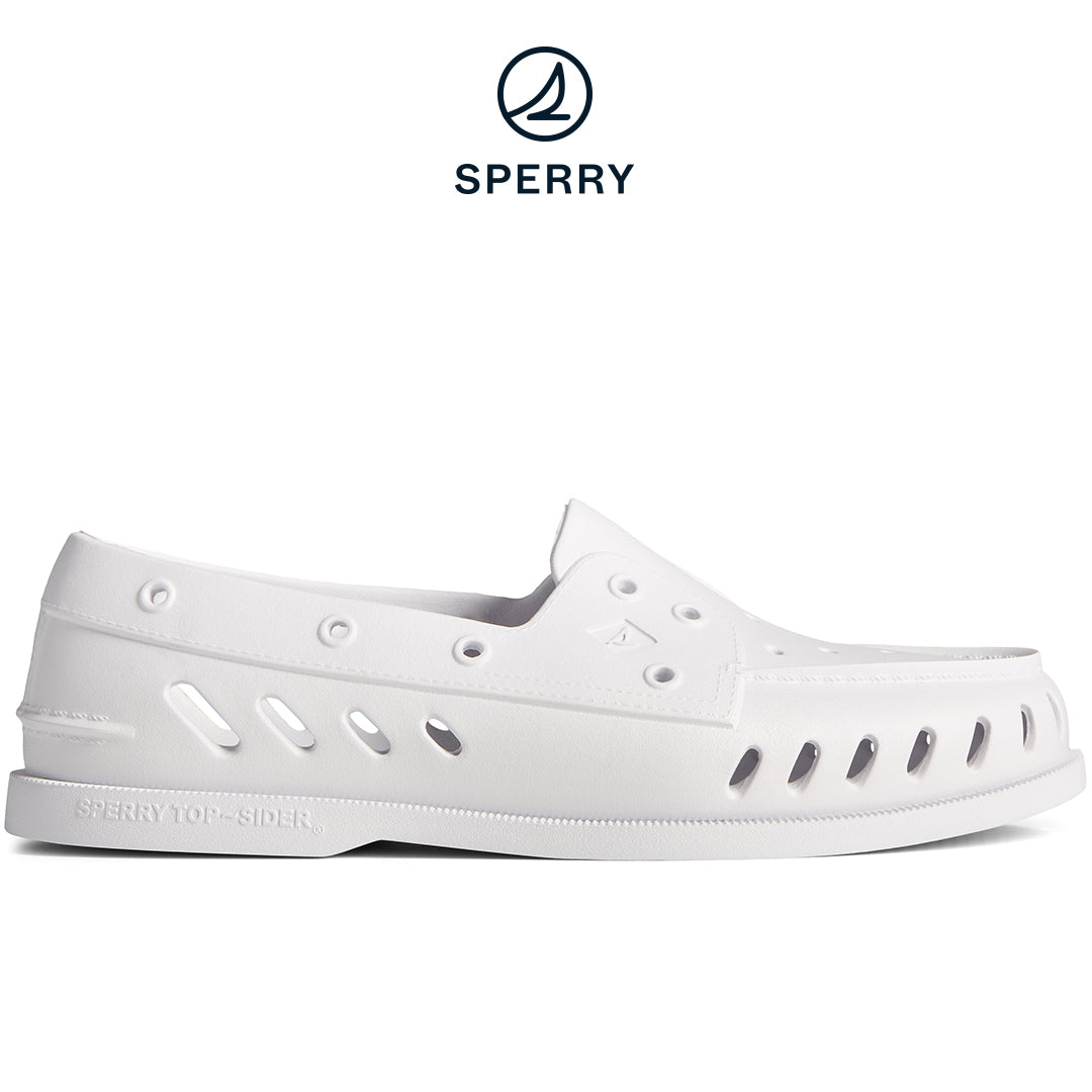 Men's Authentic Original™ Float Boat Shoe White (STS23288)