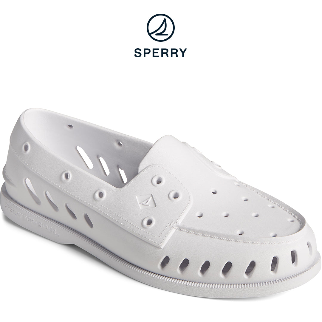 Men's Authentic Original™ Float Boat Shoe White (STS23288)