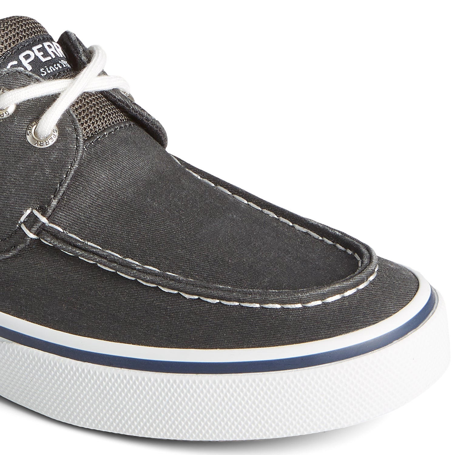 Men's Halyard 2-Eye Saltwashed Sneakers - Black (M139351070)