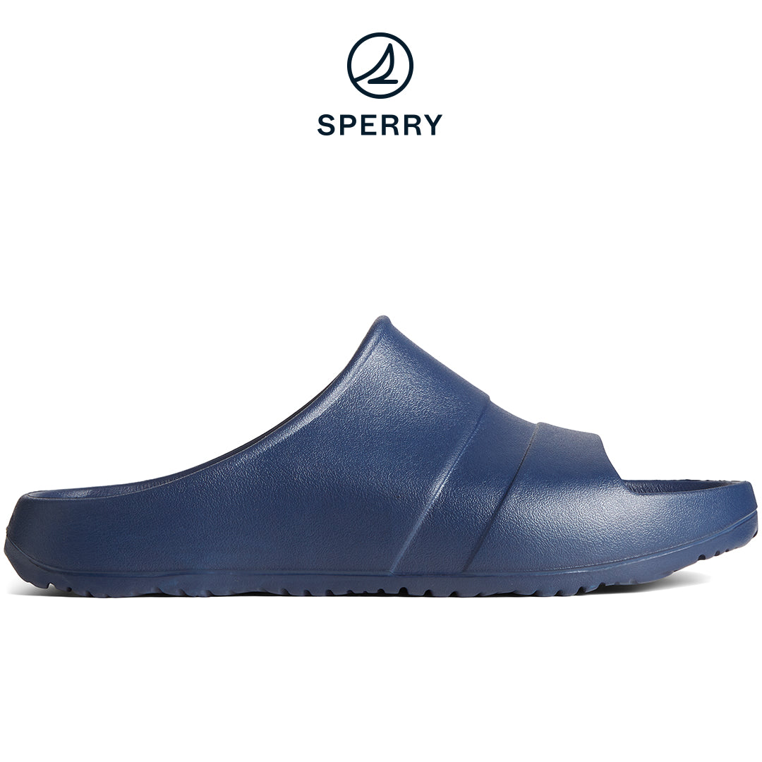 Men's Float Slide Sandal Navy (STS24005) - Main Image