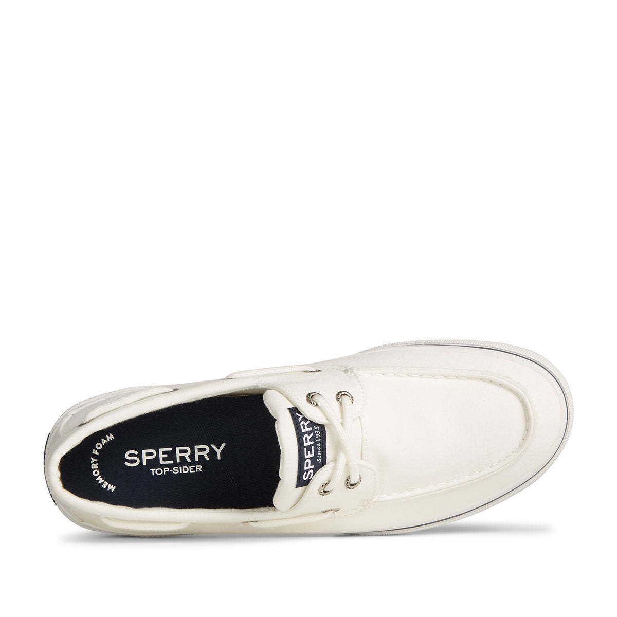 Men's Halyard 2-Eye Saltwashed Sneakers - White (M139351510)