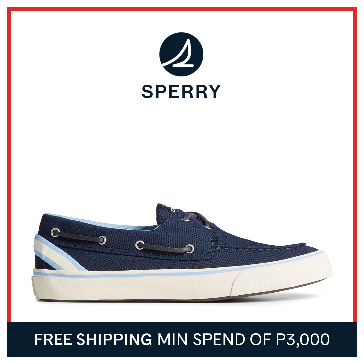 Men's SeaCycled™ Bahama II Sneaker - Navy (STS24565)