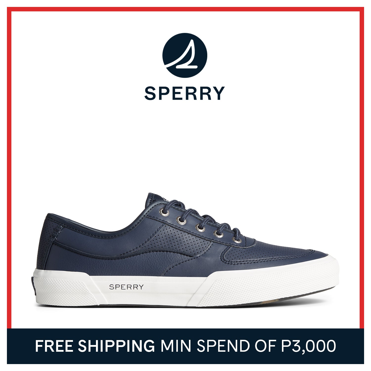 Sperry Men's SeaCycled™ Soletide Sneaker Navy (STS24848)
