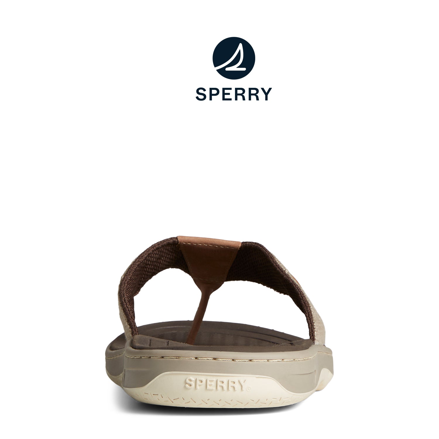 Men's SeaCycled™ Baitfish Baja Flip Flop Taupe (STS25229)
