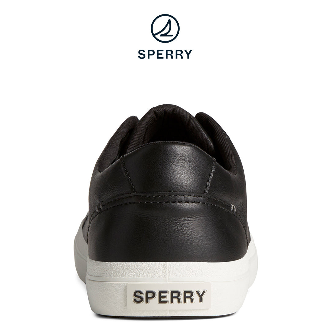 Men's Striper II Leather Sneaker Black (STS25433)