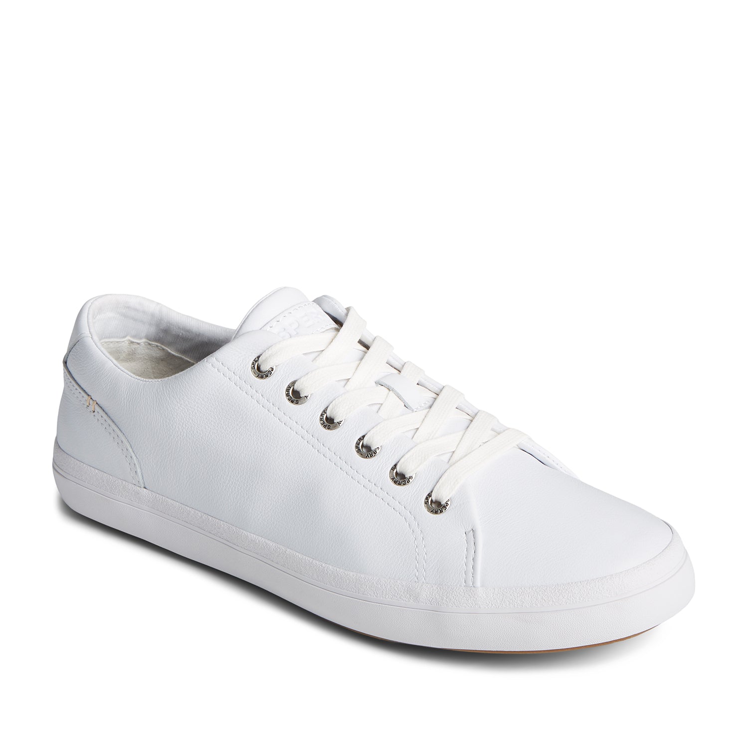 Men's Striper II Leather Sneakers - White (M139349040)
