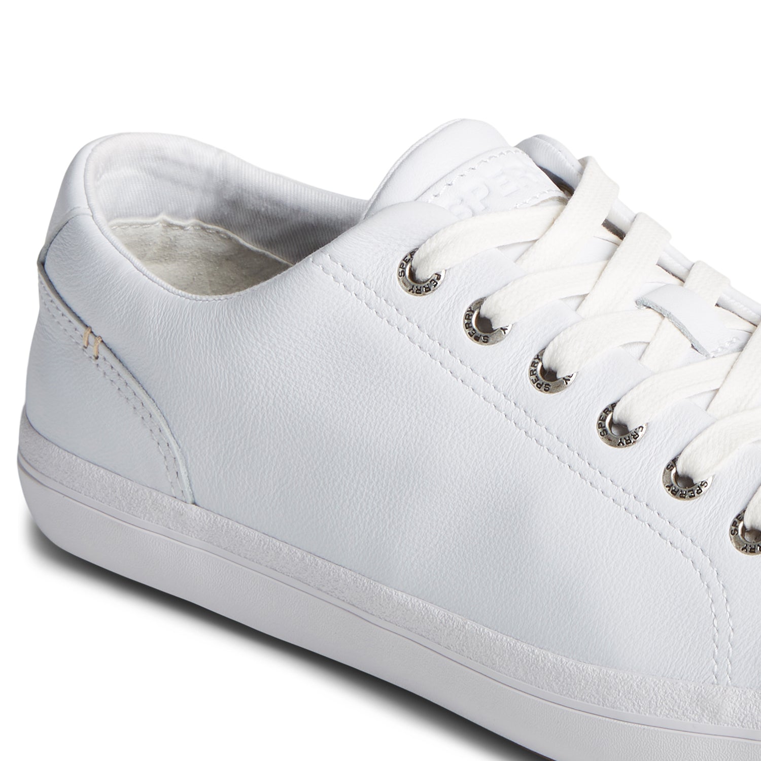 Men's Striper II Leather Sneakers - White (M139349040)