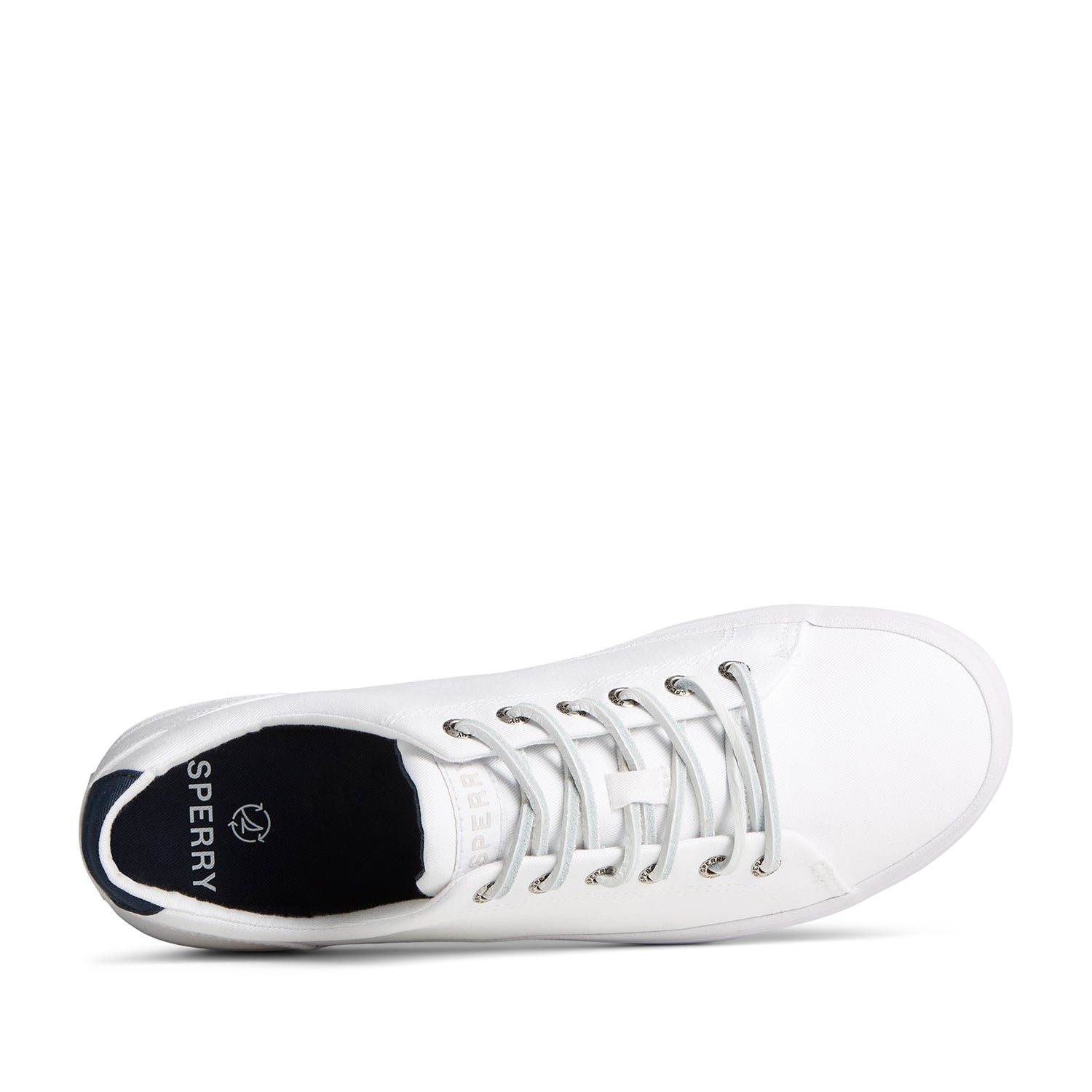Men's SeaCycled™ Striper II Textile Sneakers - White (24F002110)