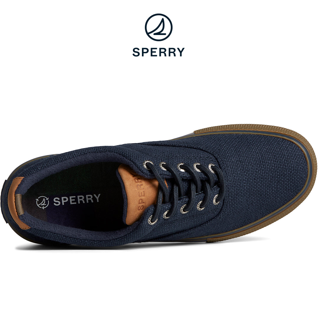 Men's SeaCycled™ Striper Storm CVO Sneaker Navy (STS25465)