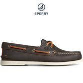 Men's Authentic Original™ Leather Boat Shoe Brown (STS25509)