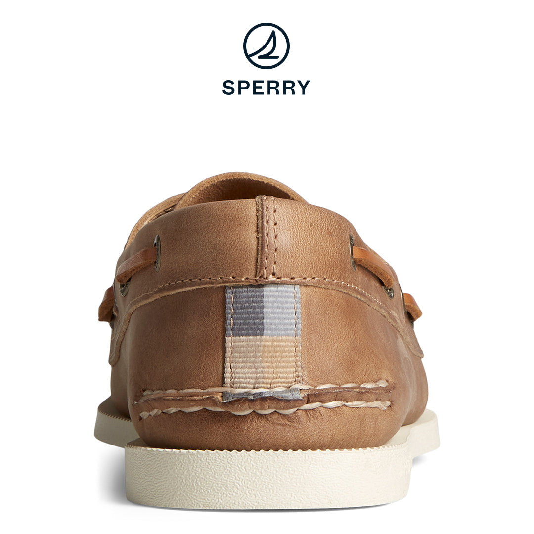 Men's Authentic Original™ Leather Boat Shoe Tan (STS25511)