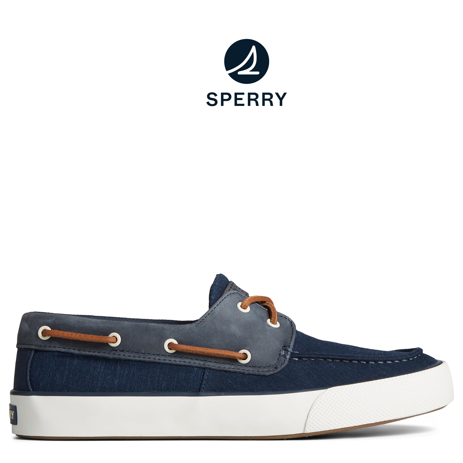 Men's Bahama Linen Sneaker
Navy (STS25588)