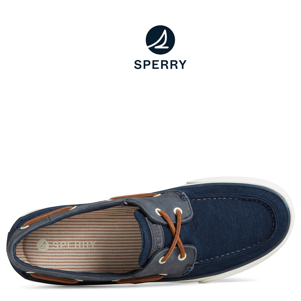 Men's Bahama Linen Sneaker
Navy (STS25588)