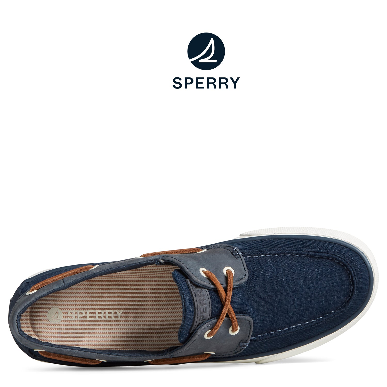 Men's Bahama Linen Sneaker
Navy (STS25588)