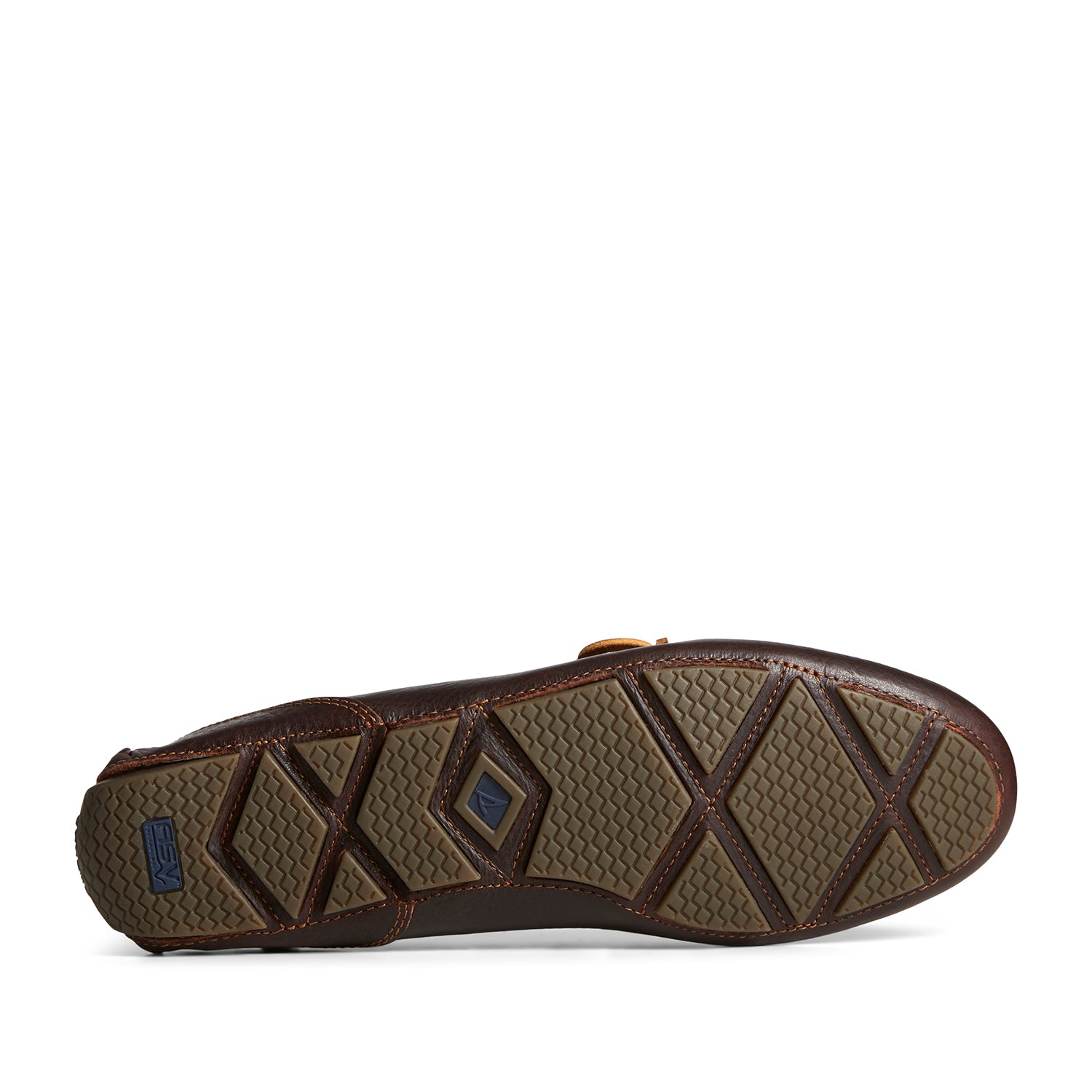 Men's Davenport Pull-Up Leather 1-Eye Driver Casuals - Brown (STS25625)