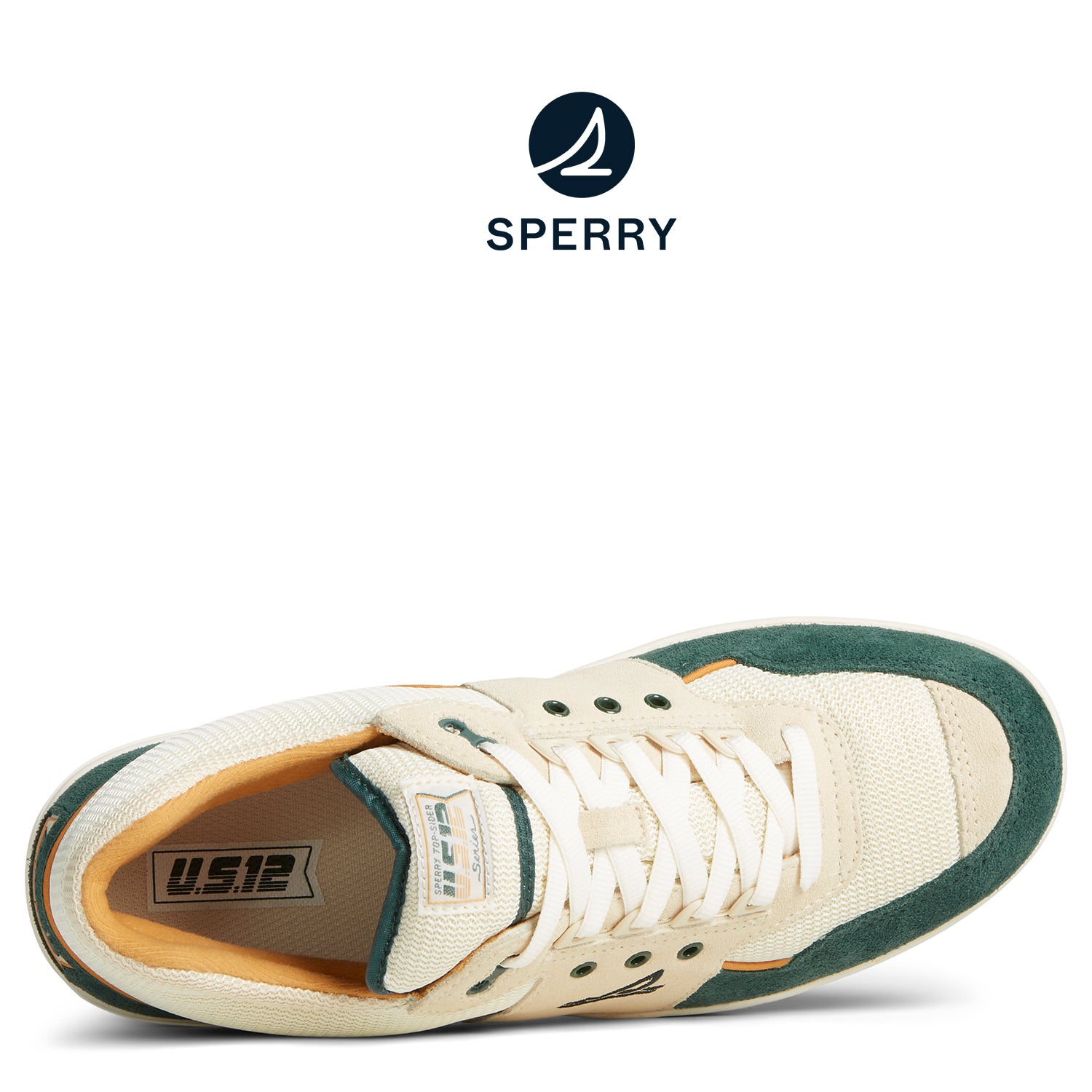 Men's US12 Sneaker Off White (STS25691)