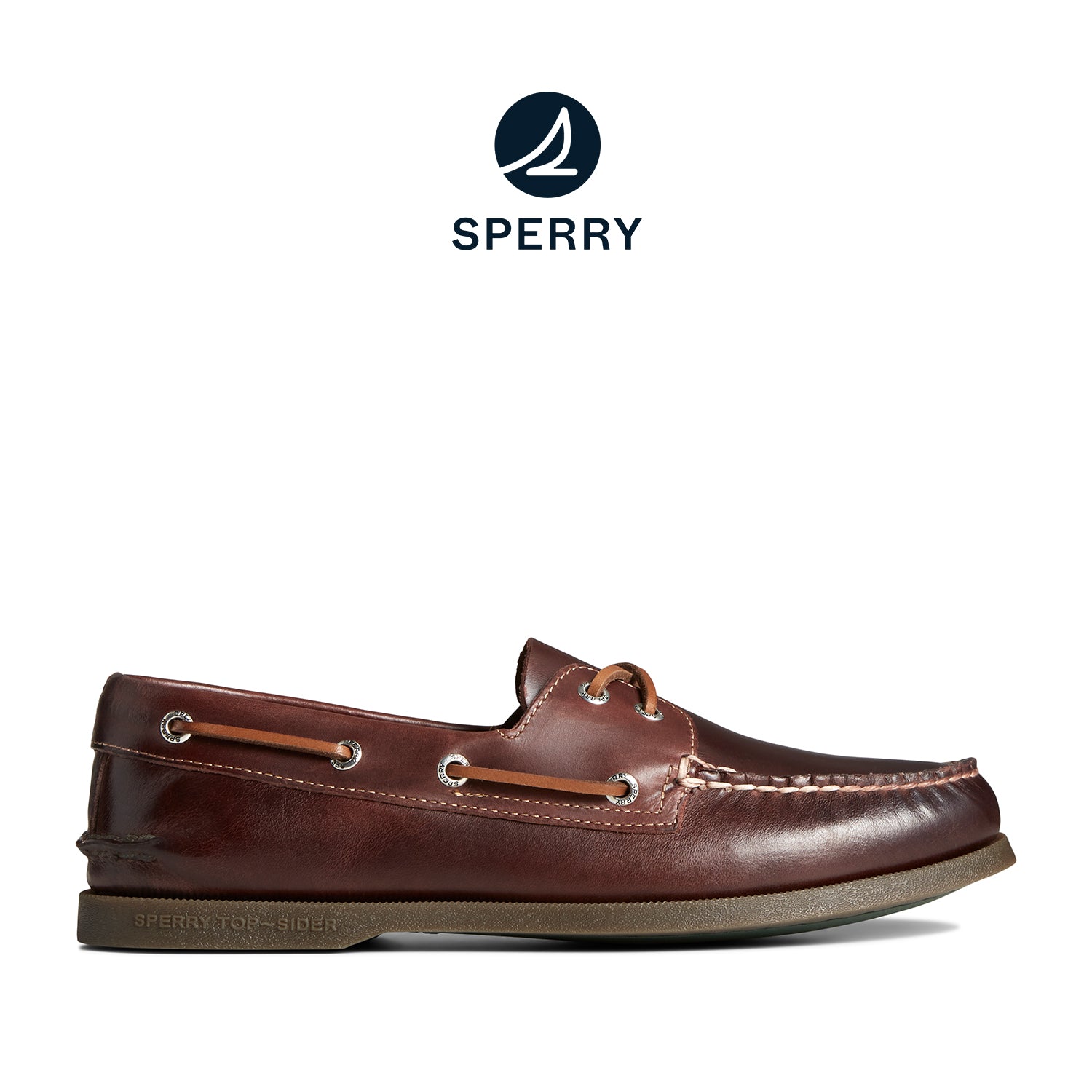 Men's Authentic Original™ 2-Eye Boat Shoes Topsider - Brown (STS25770)