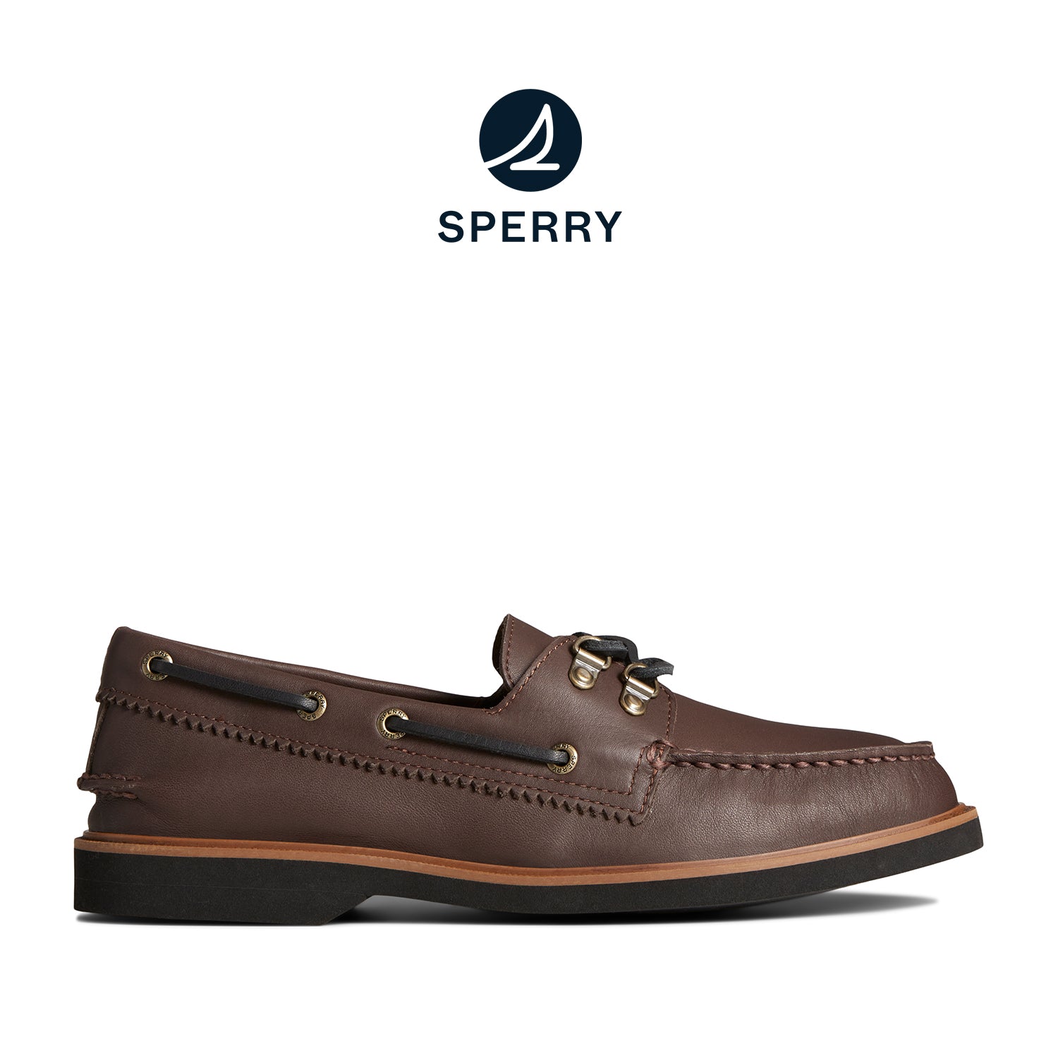 Men's Authentic Original™ 2-Eye Double Sole Mountain - Brown (STS25931)