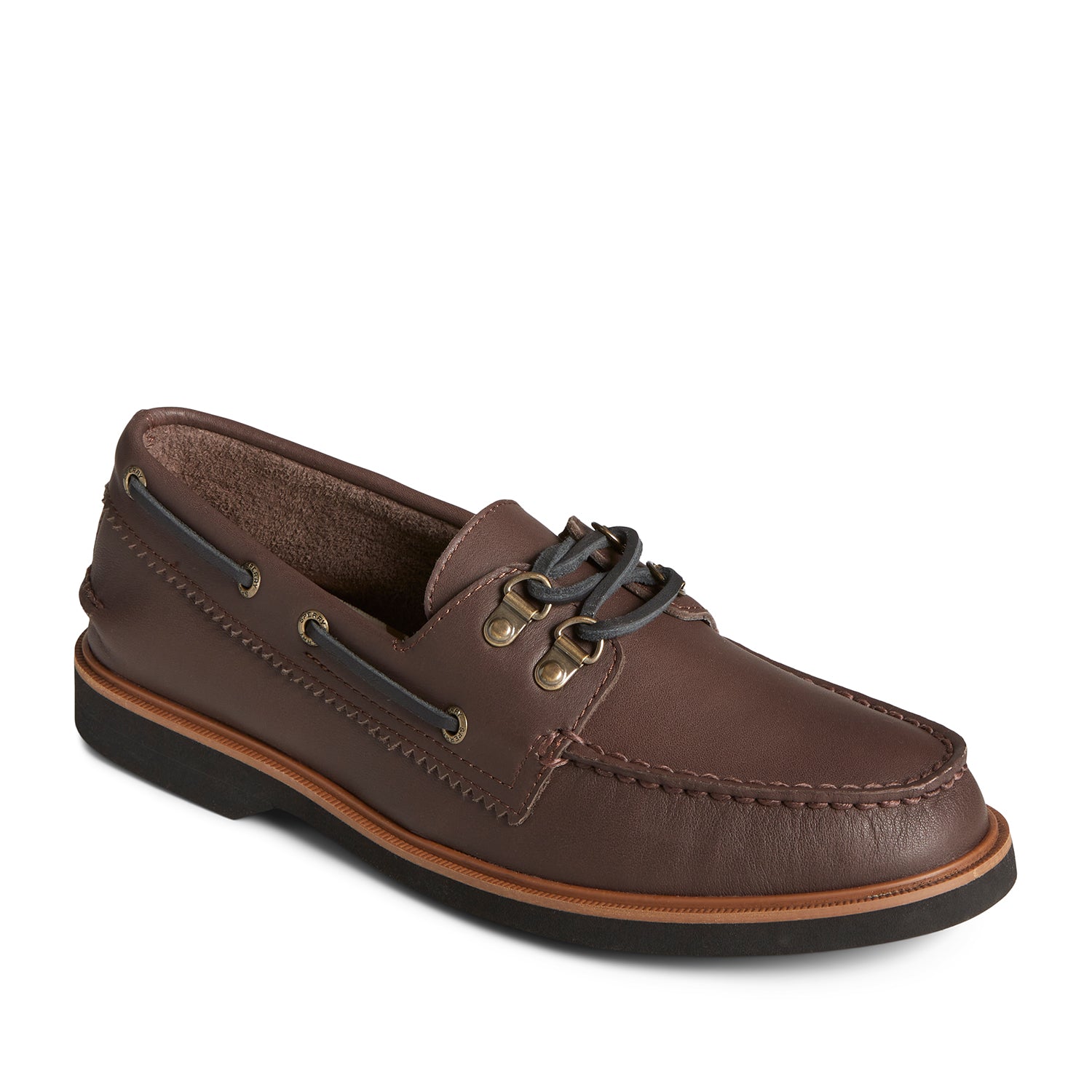 Men's Authentic Original™ 2-Eye Double Sole Mountain - Brown (STS25931)